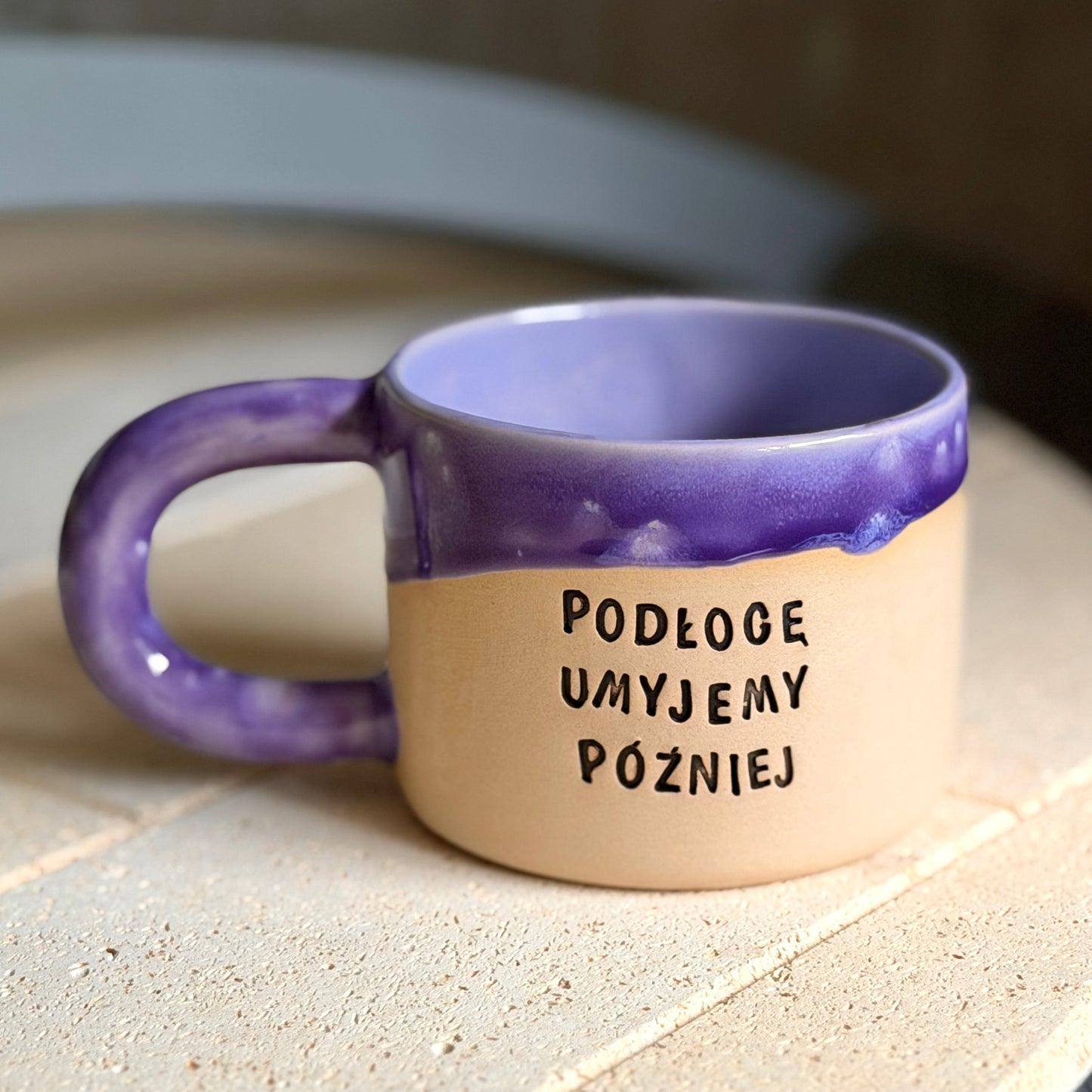 M - Kubek Blind - podłogę umyjemy później