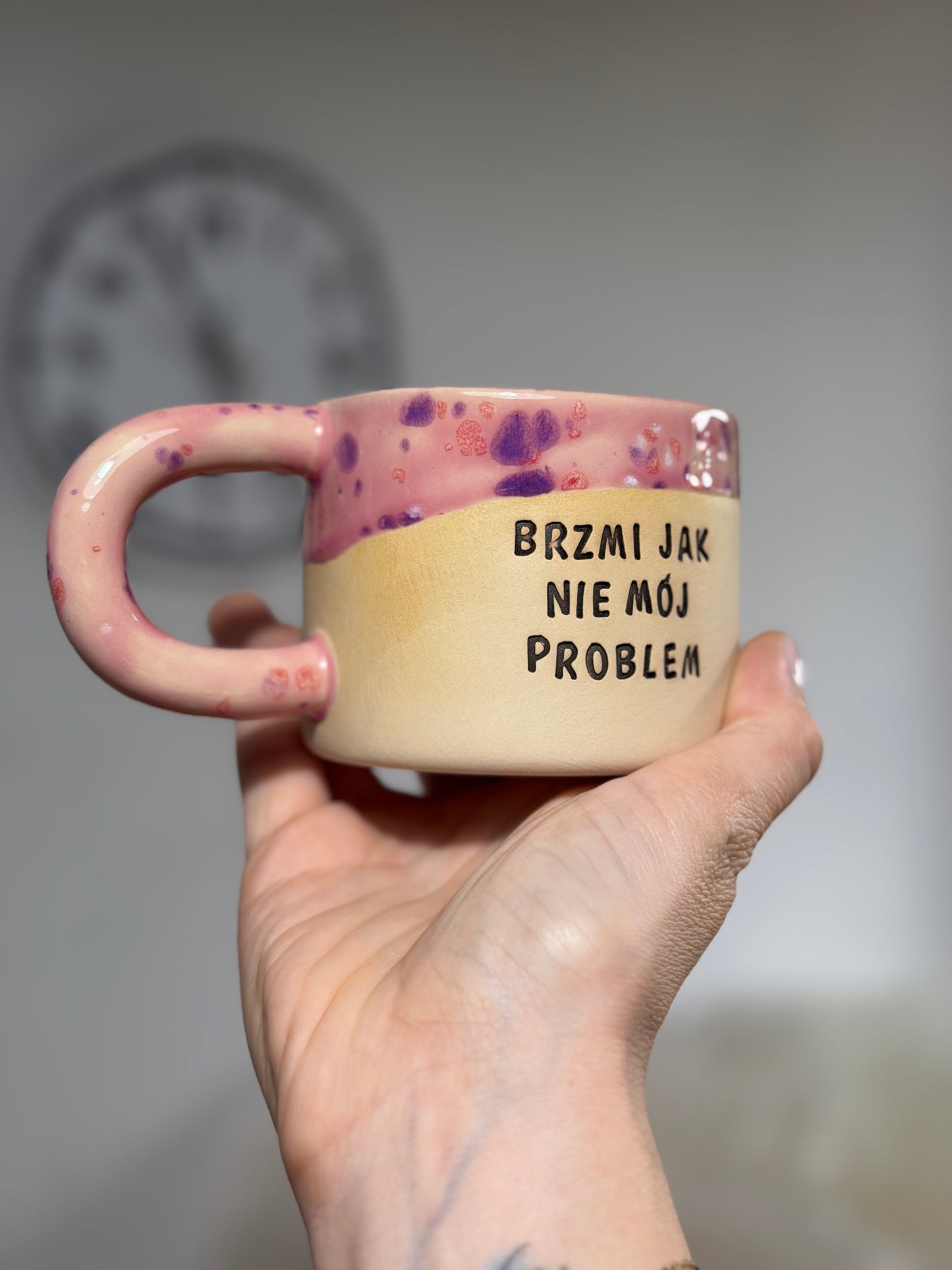 M - OUTLET - Kubek brzydkie słowa - Brzmi jak nie mój problem