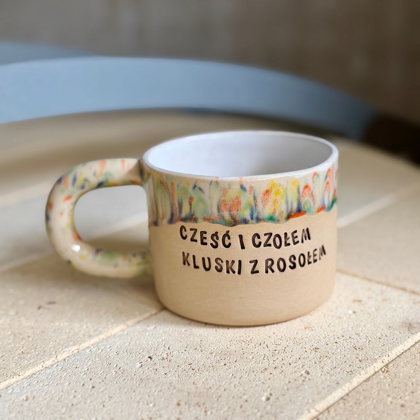M - Kubek Millenials - Cześć i czołem kluski z rosołem
