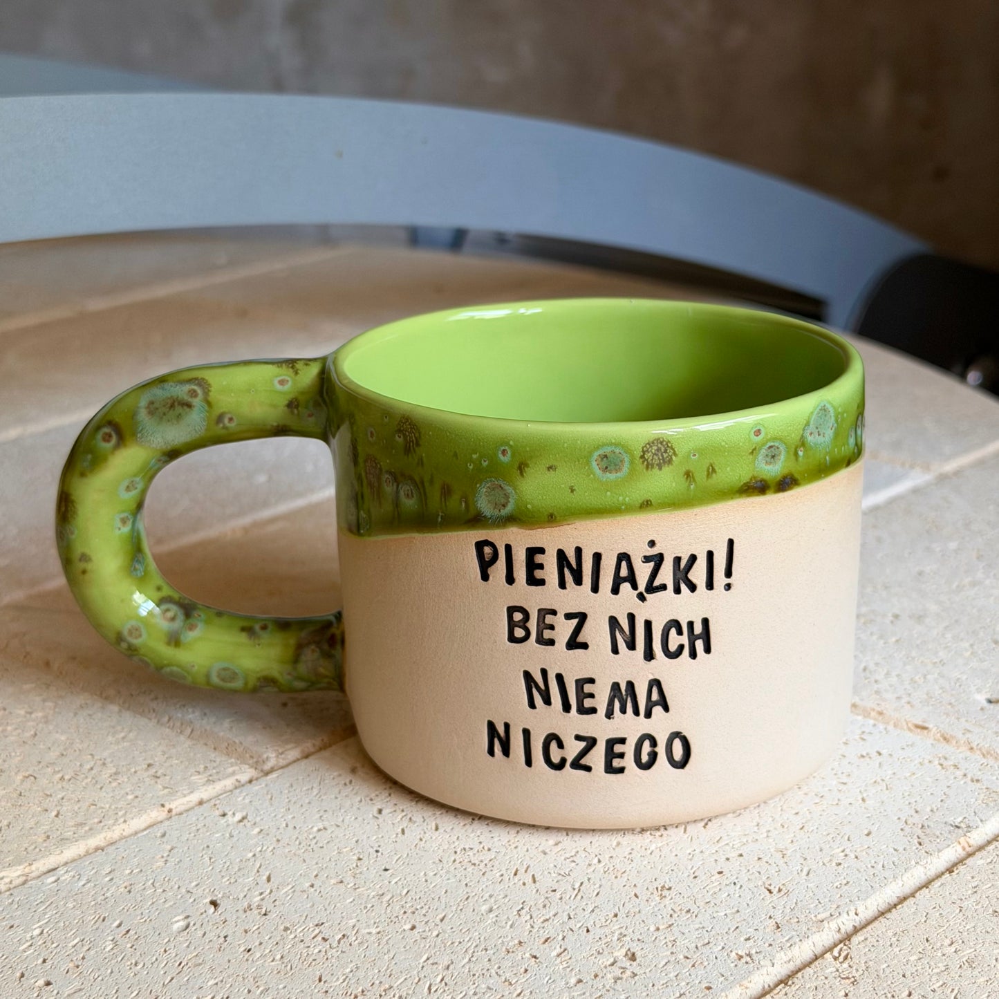 M - Kubek 1670 - pieniążki bez nich nie ma niczego - nr1