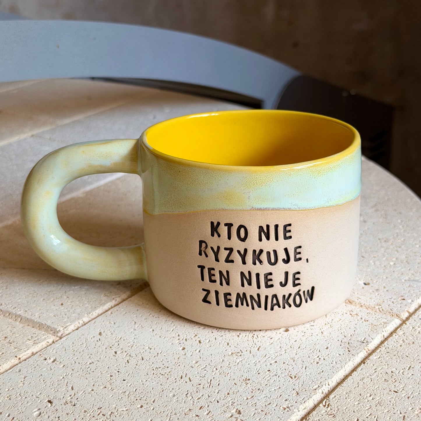 M - Kubek 1670 - kto nie ryzykuje ten nie je ziemniaków