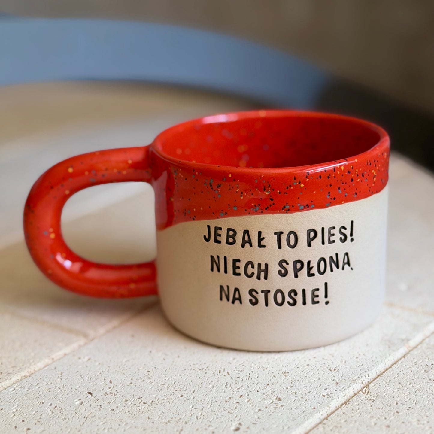 M - Kubek Brzydkie Słowa - jebał to pies