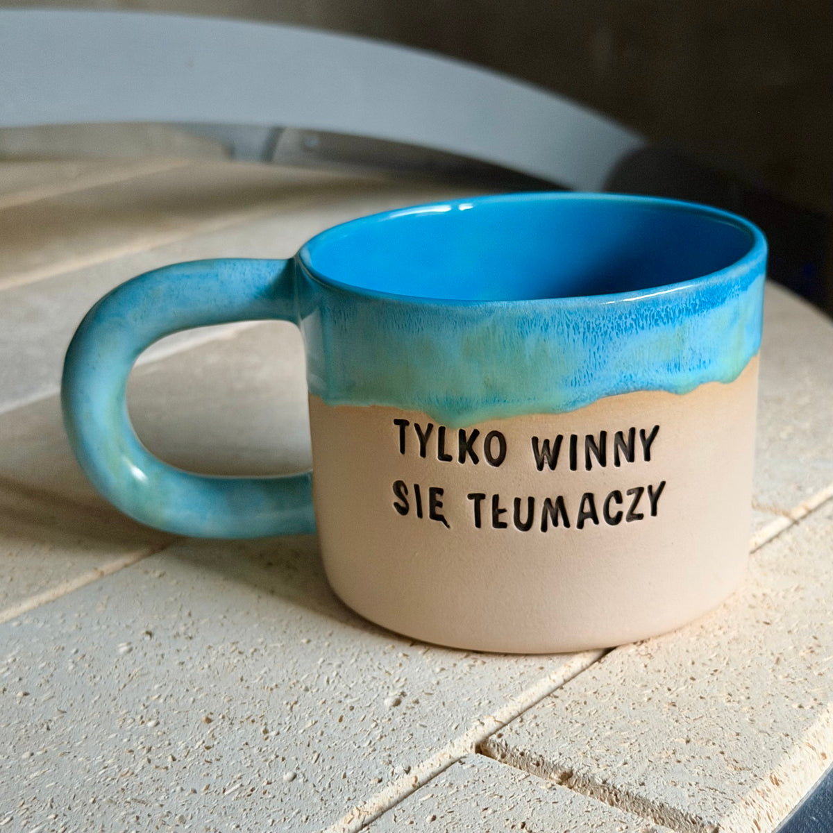 M - Kubek 1670 - tylko winny się tłumaczy