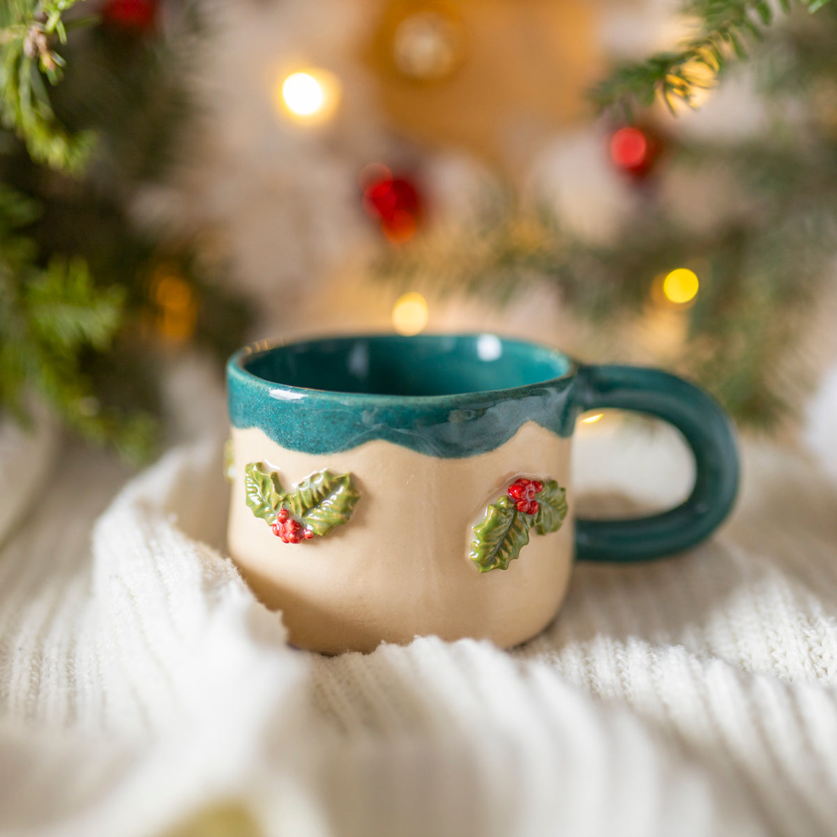 S - Kubek święta 2025 - merry - 3D