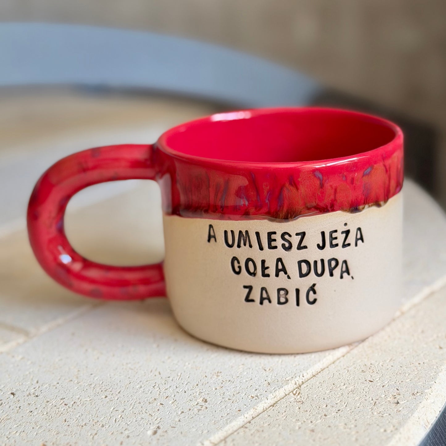 M - Kubek 1670 - jeża dupą zabić