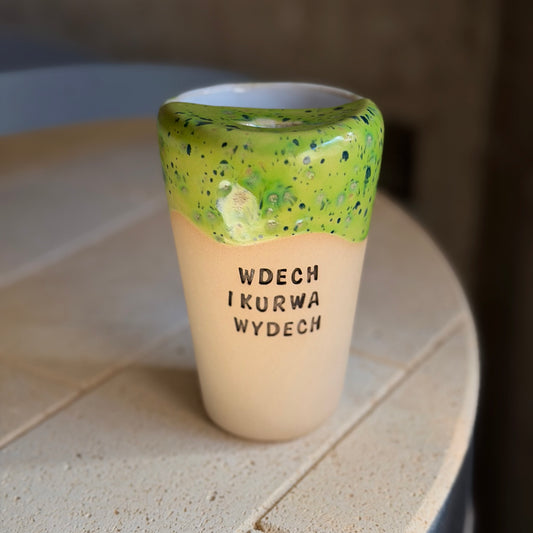 Podróżny - Kubek brzydkie słowa - Wdech i wydech kurwa