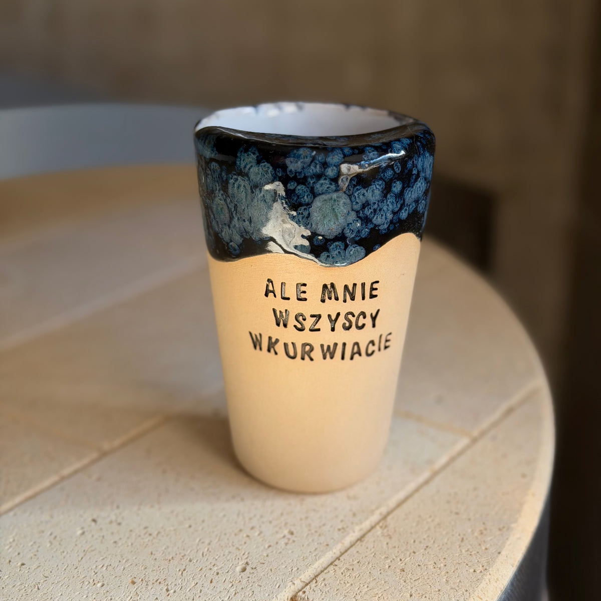 Podróżny - Kubek brzydkie słowa - ale wy mnie wszyscy wkurwiacie