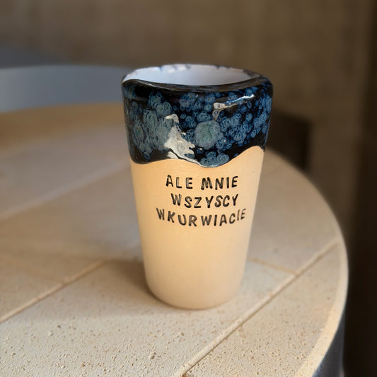 Podróżny - Kubek brzydkie słowa - ale wy mnie wszyscy wkurwiacie
