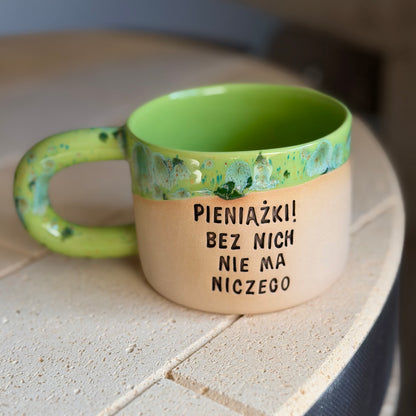 M - OUTLET - Kubek 1670 - pieniążki bez nich nie ma niczego