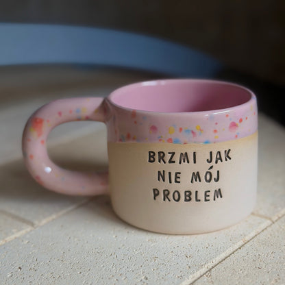 M - OUTLET - Kubek brzydkie słowa - Brzmi jak nie mój problem
