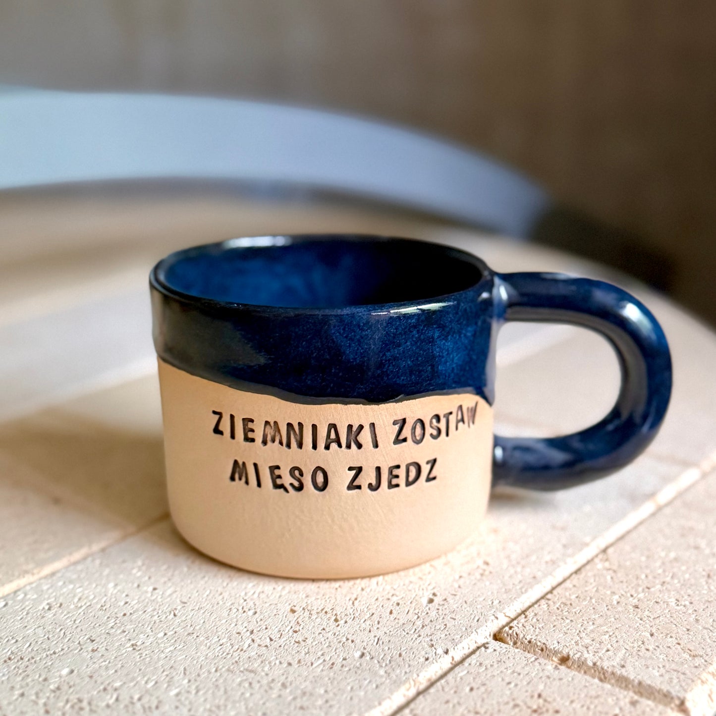 M - Kubek dla Taty - ziemniaki zostaw mięso zjedz