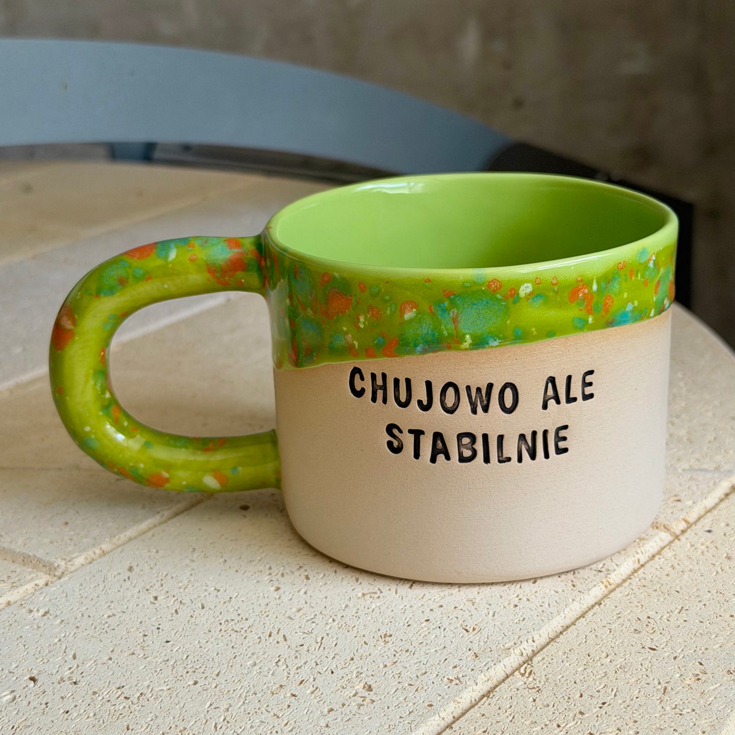 M - Kubek Brzydkie Słowa - Chujowo ale stabilnie