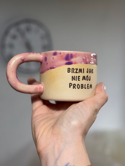 M - OUTLET - Kubek brzydkie słowa - Brzmi jak nie mój problem