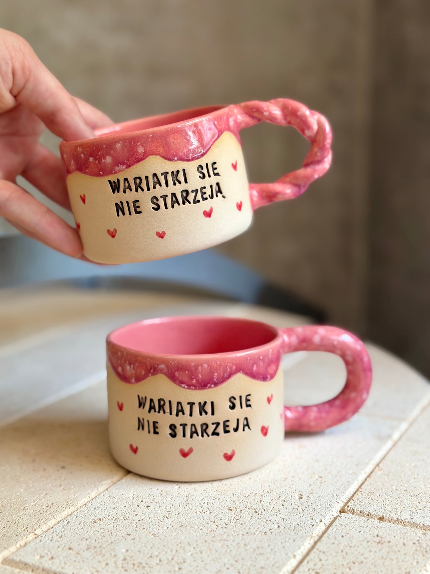 M - Kubek Brzydkie Słowa - Wariatki się nie starzeją - proste ucho