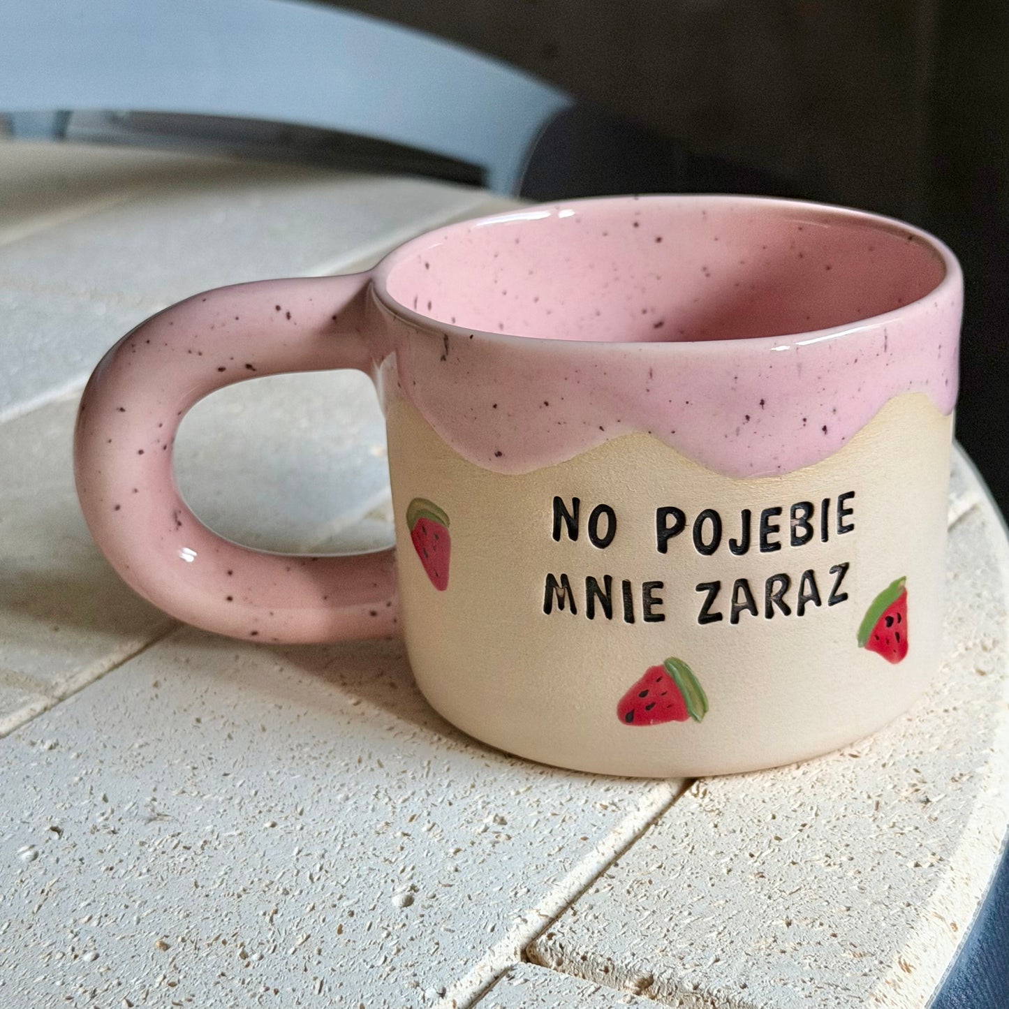 M - Kubek Brzydkie Słowa - ARBUZ - No pojebie mnie zaraz