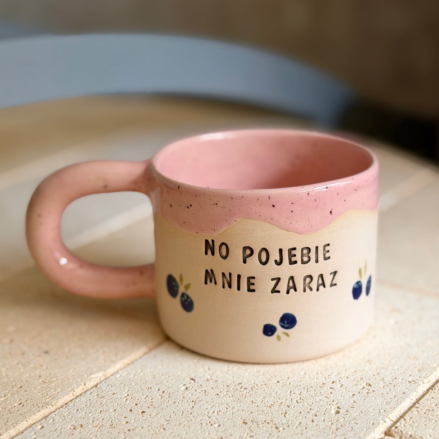 M - Kubek Brzydkie Słowa - BORÓWKI - No pojebie mnie zaraz