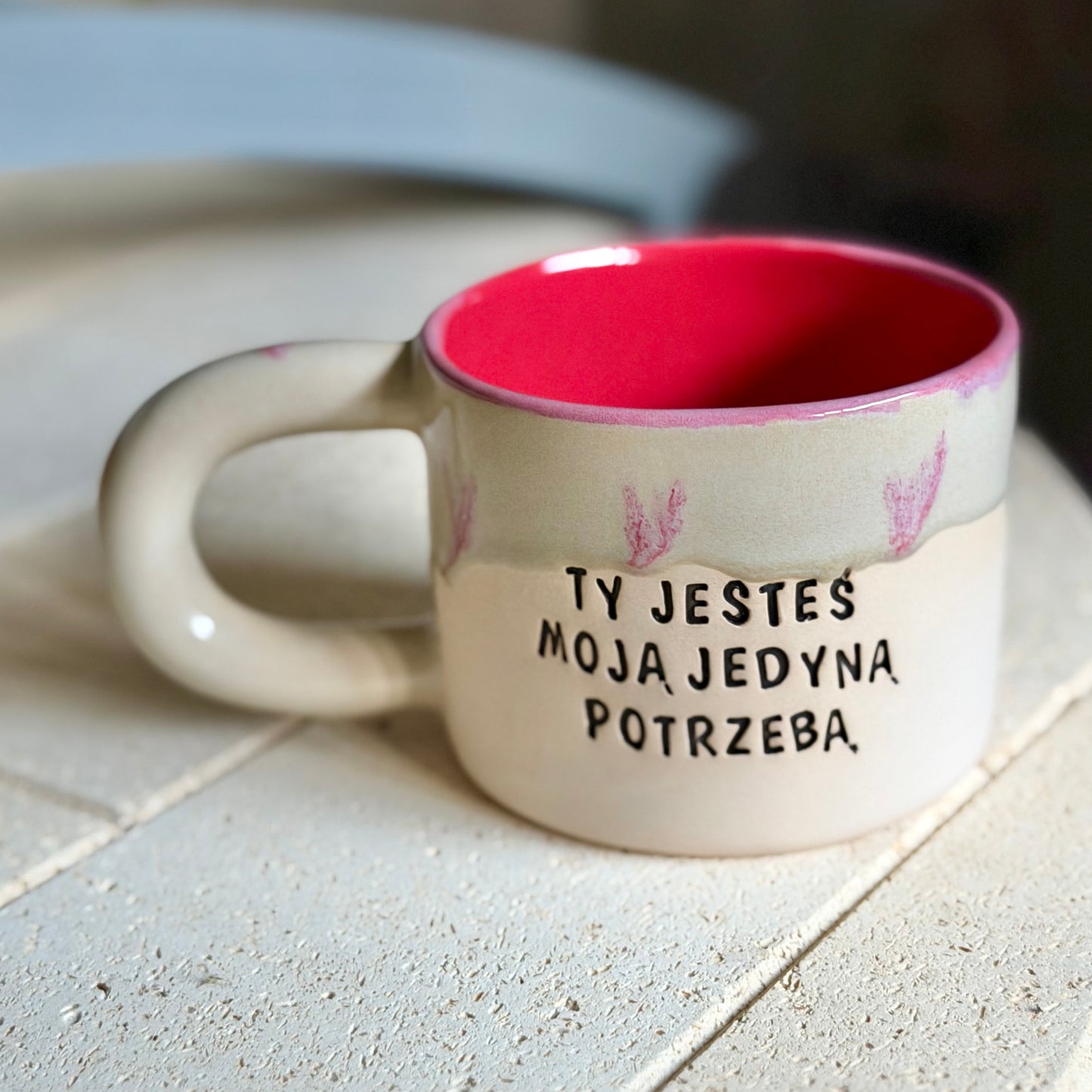 M - Kubek 1670 - ty jesteś moją jedyną potrzebą