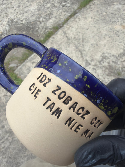 M - Kubek Dzień Taty - outlet - idź zobacz czy Cię tam nie ma