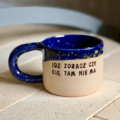 M - Kubek Dzień Taty - outlet - idź zobacz czy Cię tam nie ma