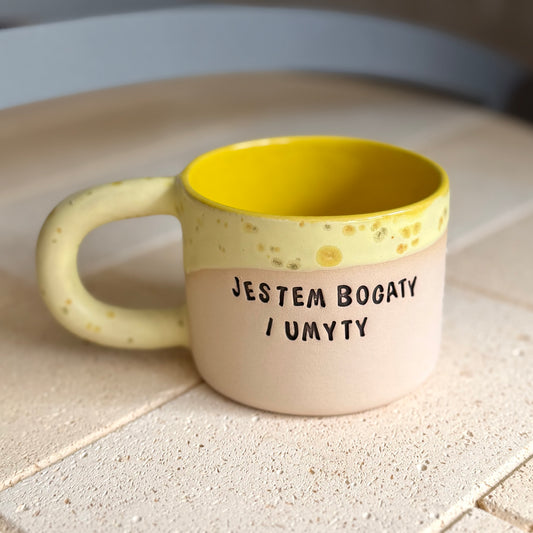 M - Kubek Brzydkie Słowa - Jestem bogaty i umyty