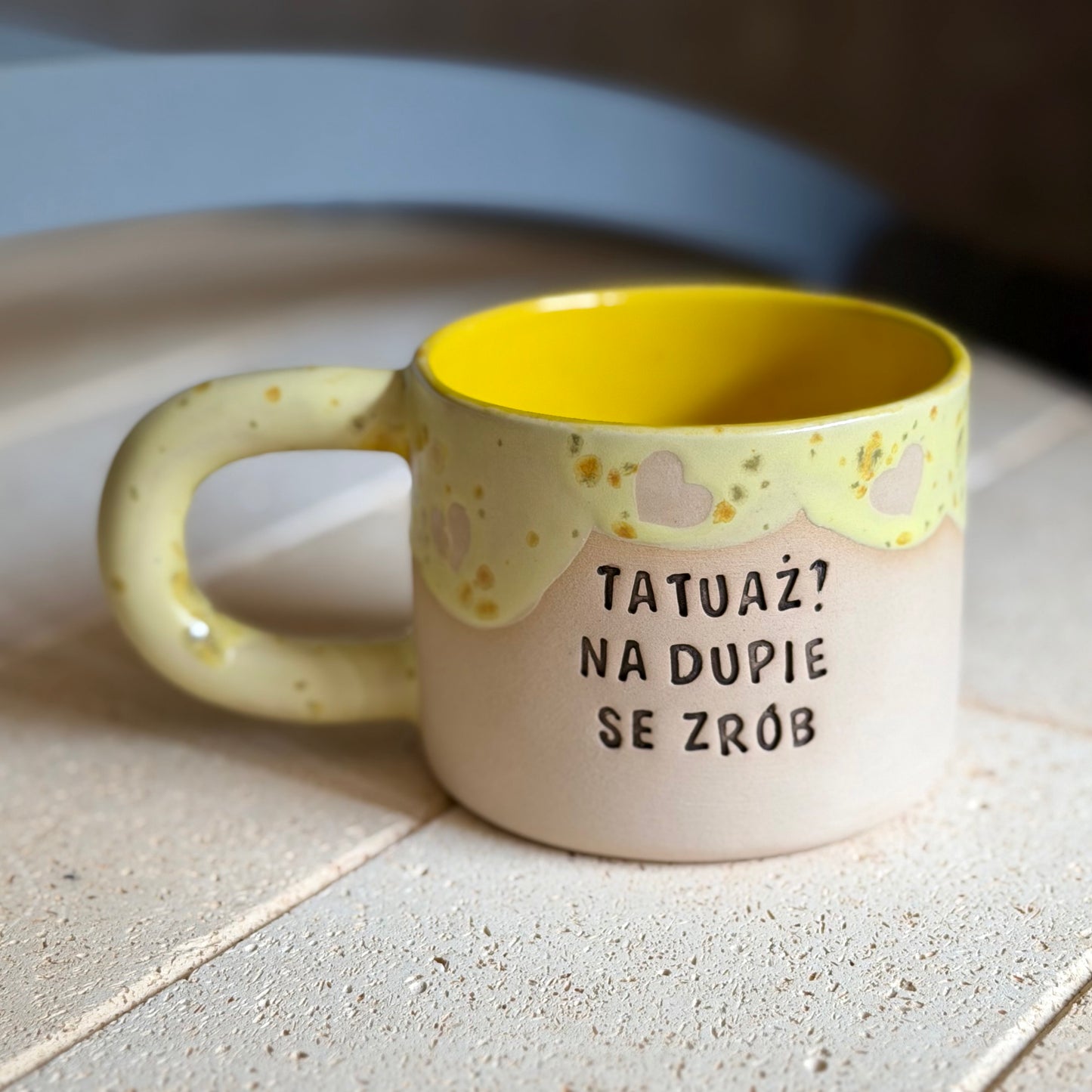 M - Kubek dla Mamy - Tatuaż na dupie se zrób