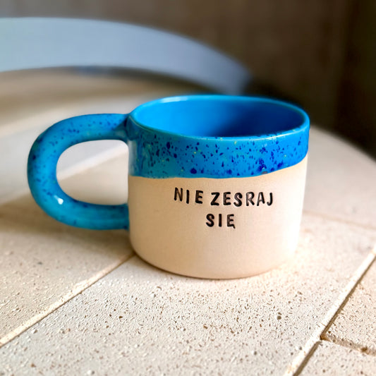M - Kubek Brzydkie Słowa - Nie zesraj się
