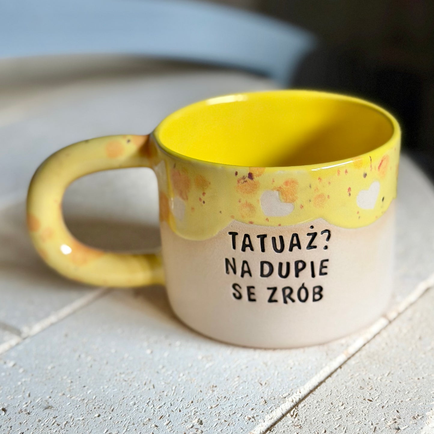 M - Kubek dla Mamy - Tatuaż na dupie se zrób