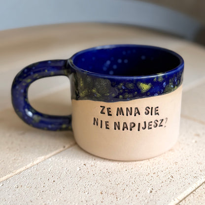 Outlet - M - Kubek Brzydkie Słowa - Ze mną się nie napijesz?