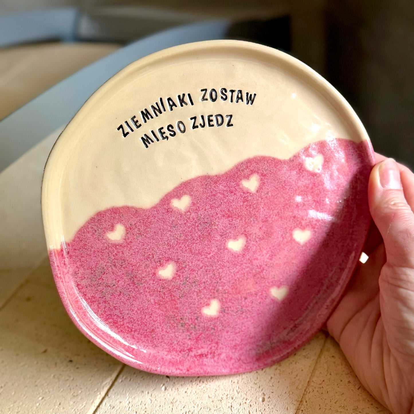 M - Talerz dla Mamy - Ziemniaki zostaw mięso zjedz