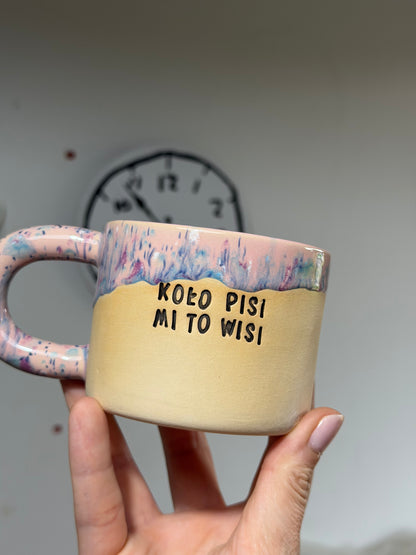 M - OUTLET - Kubek Brzydkie Słowa - Koło pisi mi to wisi