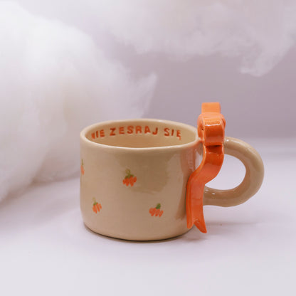 S - Kubek kokarda 3D - Nie zesraj się