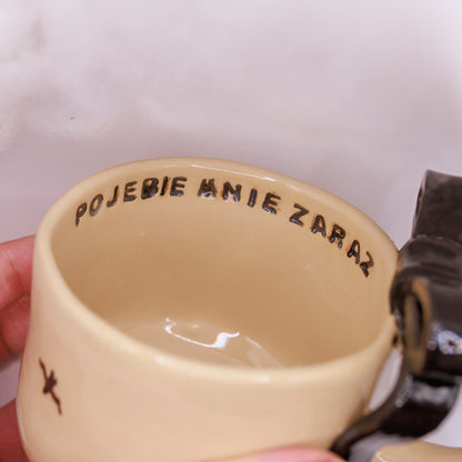 S - Kubek kokarda 3D - Pojebie mnie zaraz