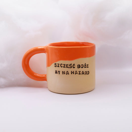 M/L - Kubek Brzydkie Słowa - Szczęść boże my na hazard