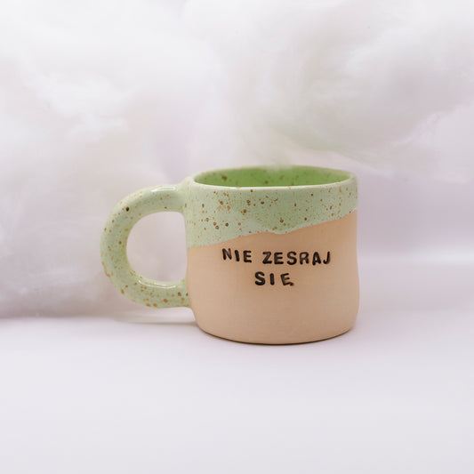 M - Kubek Brzydkie Słowa - Nie zesraj się