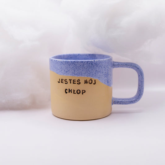 M/L - Kubek Brzydkie Słowa - Jesteś mój chłop