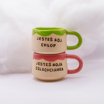XS - Kubek Brzydkie Słowa - Chłop + szlachcianka