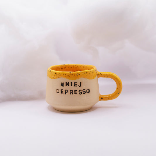 XS - Kubek Brzydkie Słowa - espresso depresso