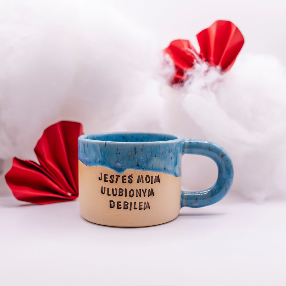 M - Kubek Brzydkie Słowa - Jesteś moim ulubionym debilem