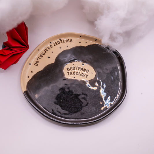 M - Talerz Brzydkie Słowa - Do twojego jedzenia dosypano trucizny