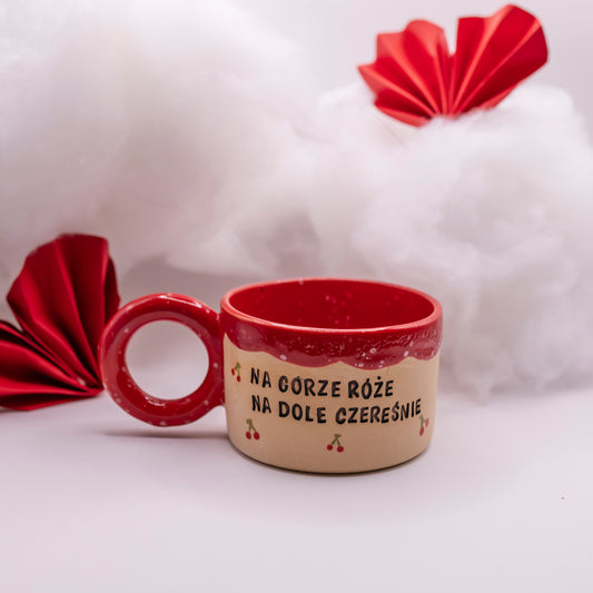 M - Kubek Brzydkie Słowa - Na górze róże