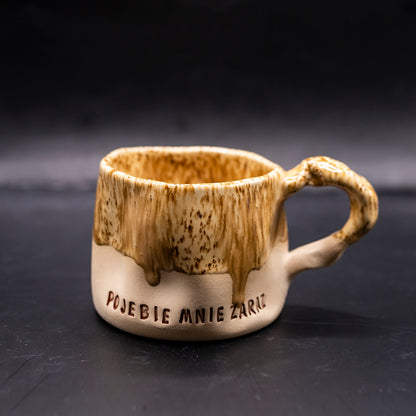Kubki Brzydkie Słowa - ORGANICZNY - piaskowy