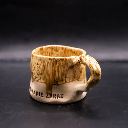 Kubki Brzydkie Słowa - ORGANICZNY - piaskowy