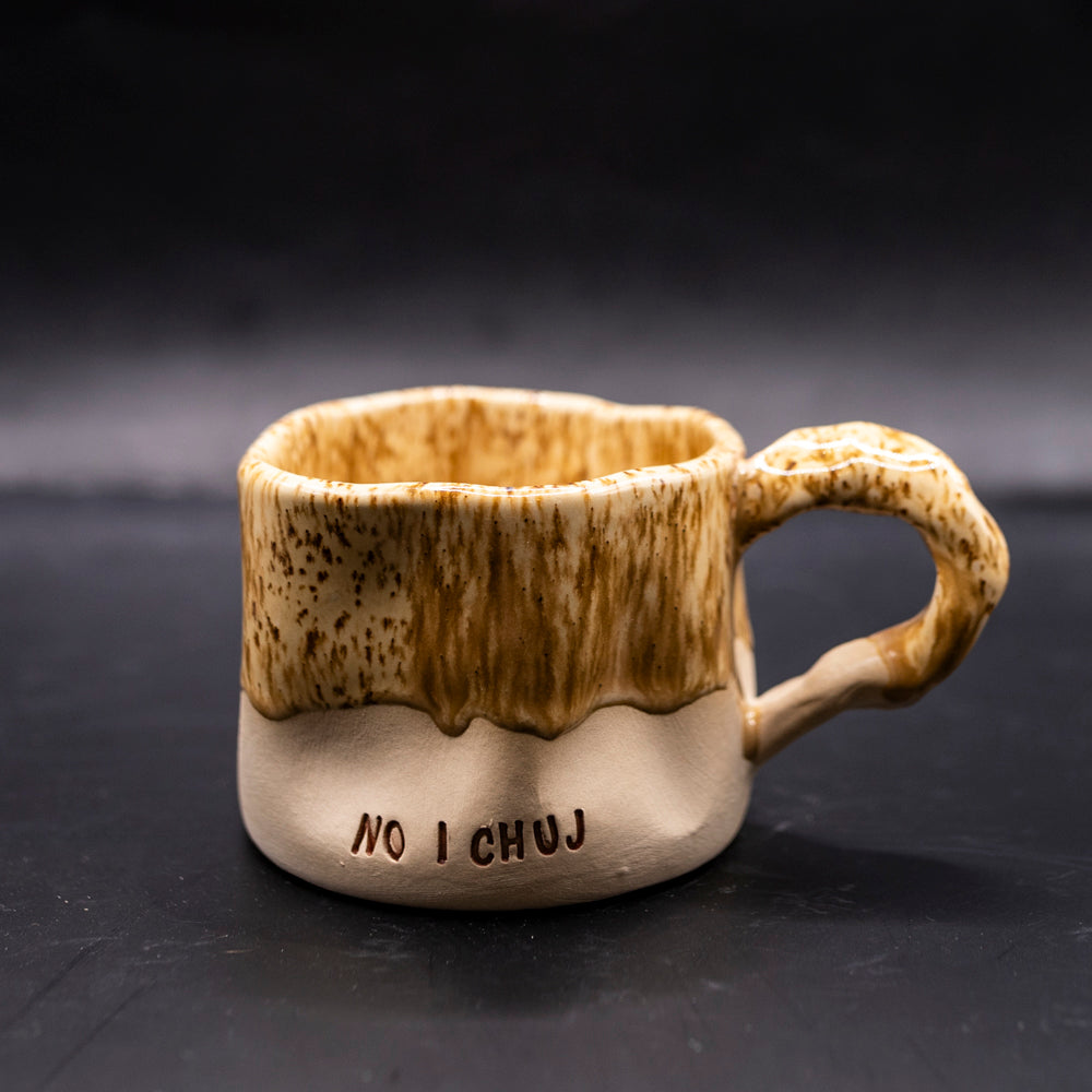 Kubki Brzydkie Słowa - ORGANICZNY - piaskowy