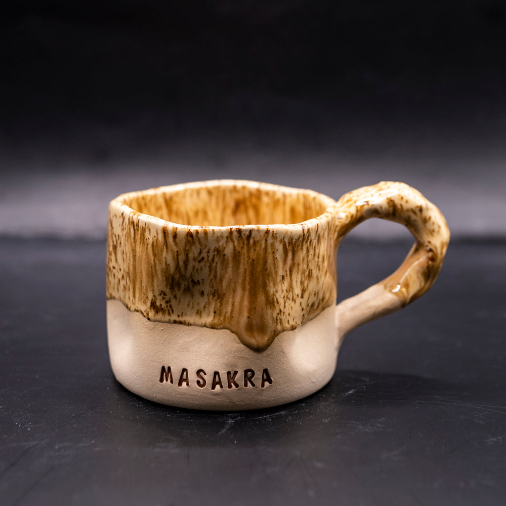 Kubki Brzydkie Słowa - ORGANICZNY - piaskowy