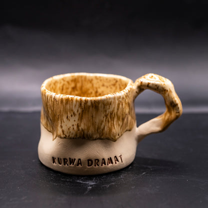 Kubki Brzydkie Słowa - ORGANICZNY - piaskowy